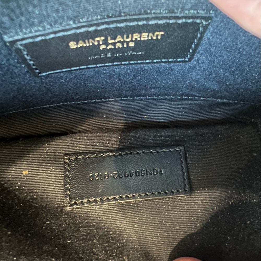 Sold- beige YSL clutch & crossbody bag - Picture 8 of 14